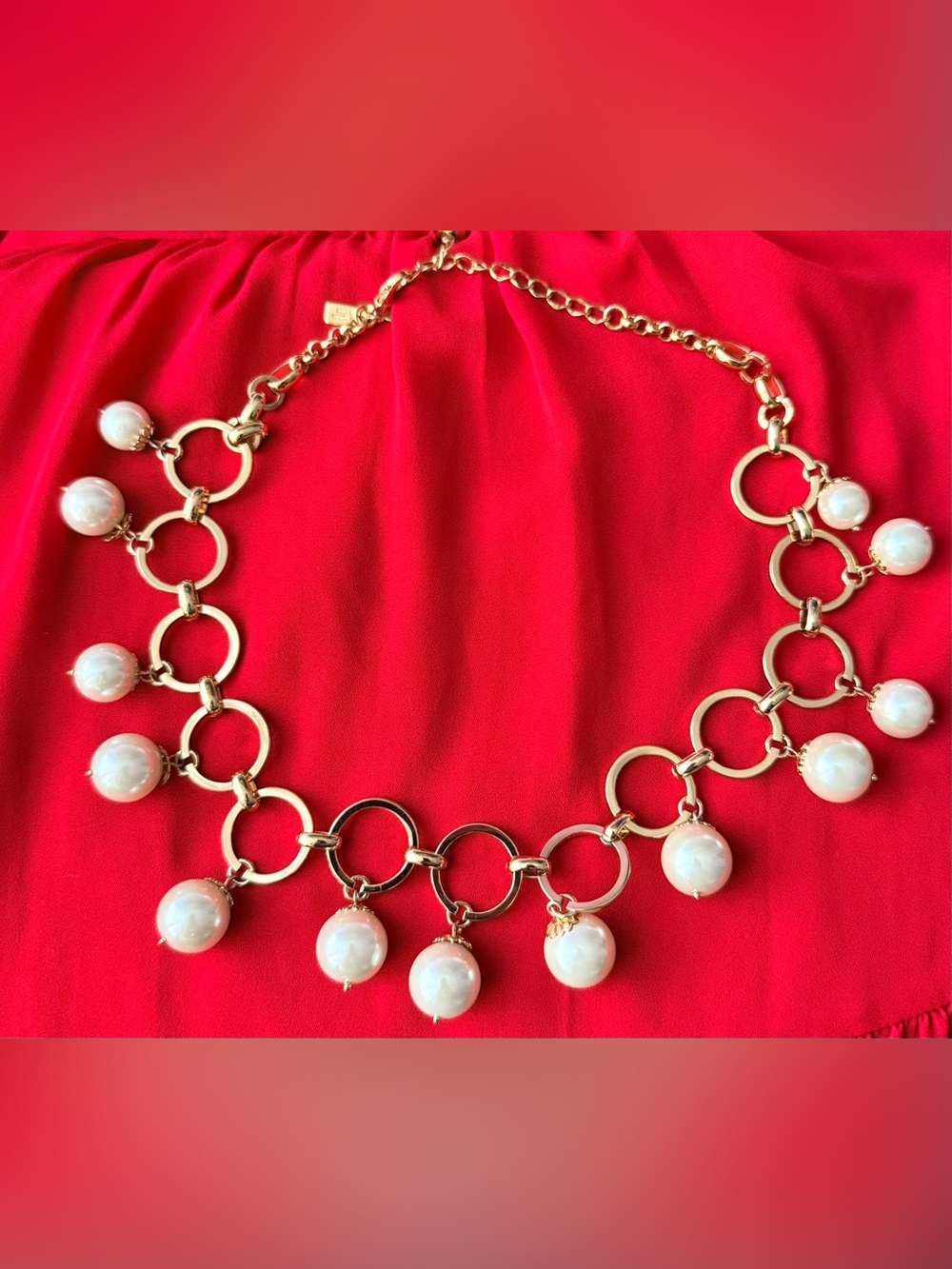 Kate Spade Pearl Circular Necklace